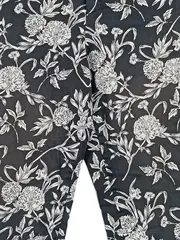 Vorschaubild 3 von Damen Stoffhose Gr. 46 Mehrfarbig Blumenmuster