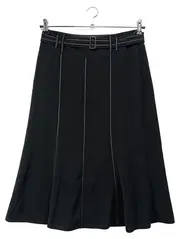 Vorschaubild 1 von A-Linienrock Damen 38/M Schwarz Elegant Midirock