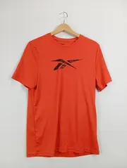 Vorschaubild 2 von Herren Sport T-Shirt Orange Gr. 48/M Polyester