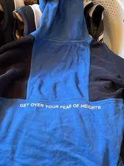 Vorschaubild 3 von Air Hoodie Kinder Kapuzenpullover Blau Gr. 158/170 Sportlich