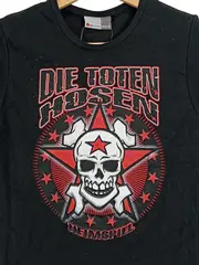 Vorschaubild 3 von Die Toten Hosen T-Shirt Damen Gr. S Schwarz Heimspiel 2005 Tourfinale Totenkopf