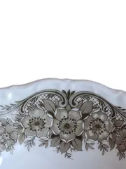 Vorschaubild 3 von Dekoschale Porzellan Schloss Motiv Klassisch Weiß 13cm