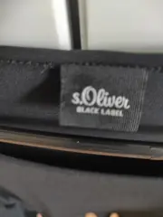 Vorschaubild 6 von Damen Langarmshirt 3/4 Arm Gr. 38/M Schwarz Rüschen Basic