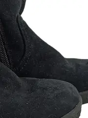 Vorschaubild 3 von Mädchen Stiefelette Gr. 27 Schwarz Blumen Stickerei