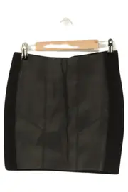 Vorschaubild 1 von Damen Minirock Schwarz 34;S Kunstleder Urban Streetwear