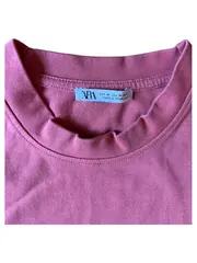 Vorschaubild 3 von Basic T-Shirt Herren Gr. M Pink Kurzarm