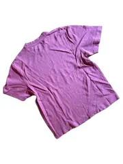 Vorschaubild 4 von Basic T-Shirt Herren Gr. M Pink Kurzarm