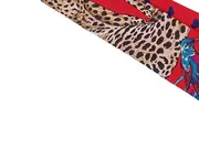 Vorschaubild 2 von Damen Seidenschal Mehrfarbig Luxuriös Tiermotive Floral 85x5cm