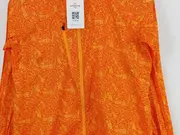 Vorschaubild 2 von Damen Trainingsjacke Laufjacke Orange Gr. S Sport Polyester