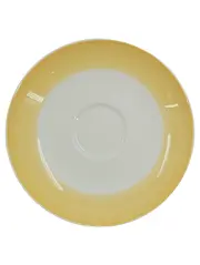 Vorschaubild 1 von Untertasse Unterteller Gelb Premium Porzellan 12cm