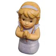 Vorschaubild 1 von Porzellan Engel Figur Mädchen betend Dekofigur 6 cm