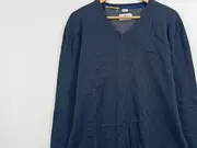 Vorschaubild 3 von Herren Pullover V-Ausschnitt Gr. 52/XL Blau Casual