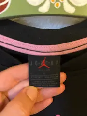 Vorschaubild 4 von Jordan Pullover Mädchen Gr. 140-155 Schwarz Sportlich Logo-Print