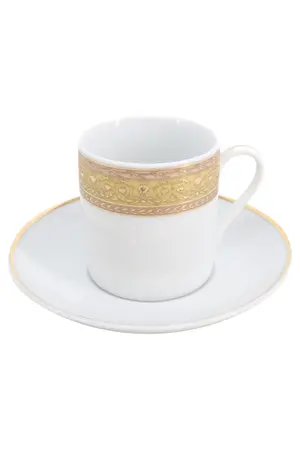 FINE CHINA Espressotasse mit Unterteller