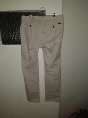 Vorschaubild 3 von Herren Stoffhose Gr. 34 Beige Casual Chino