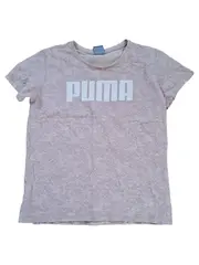 Vorschaubild 1 von T-Shirt Damen Gr. 36/S Beige Casual Logo-Print