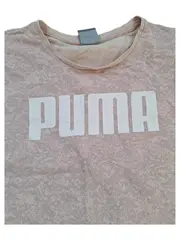 Vorschaubild 3 von T-Shirt Damen Gr. 36/S Beige Casual Logo-Print