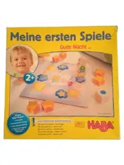 Vorschaubild 1 von Meine ersten Spiele Gute Nacht Lernspiel Holz Motorik Kinder ab 24 Monate