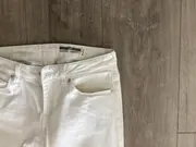 Vorschaubild 3 von EDC Damen Capri Jeans Hose Weiß Größe 29