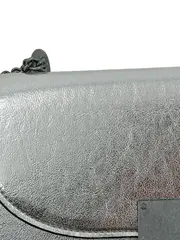 Vorschaubild 5 von Umhängetasche Silber Metallic Kettengurt Elegant Damen Party