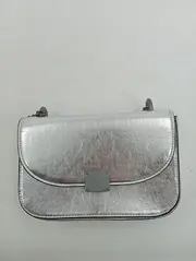 Vorschaubild 4 von Umhängetasche Silber Metallic Kettengurt Elegant Damen Party