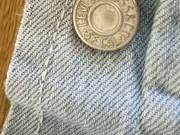 Vorschaubild 6 von Damen Jeans Shorts Gr. 23 Blau Casual High Waist Gummibund