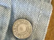 Vorschaubild 7 von Damen Jeans Shorts Gr. 23 Blau Casual High Waist Gummibund