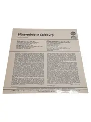 Vorschaubild 2 von Wiener Bläser-Quintett Bläser-Soiree Salzburg Vinyl LP Klassik Haydn Stamitz