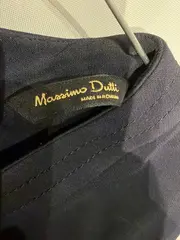 Vorschaubild 2 von Businesskleid Damen Gr. 36 Blau Ärmellos Elegant