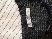 Vorschaubild 4 von Damen Strickshirt Top Gr. 36/S Schwarz Modern Kurzarm