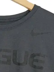 Vorschaubild 3 von Langarmshirt Herren Grau L Sportshirt Logo Print Polyester