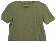 Vorschaubild 2 von Herren T-Shirt Gr. S Grün Gestreift Shaped Fit Baumwolle