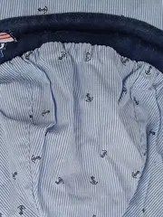 Vorschaubild 5 von Baby Sonnenhut Mütze Maritim Anker Blau Gr. 47 9-12 Monate