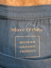 Vorschaubild 4 von Herren T-Shirt L Blau Casual Logo-Print