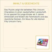 Vorschaubild 3 von Filly Unicorn Puzzle 100 Teile Einhorn Pferde Kinder Mädchen