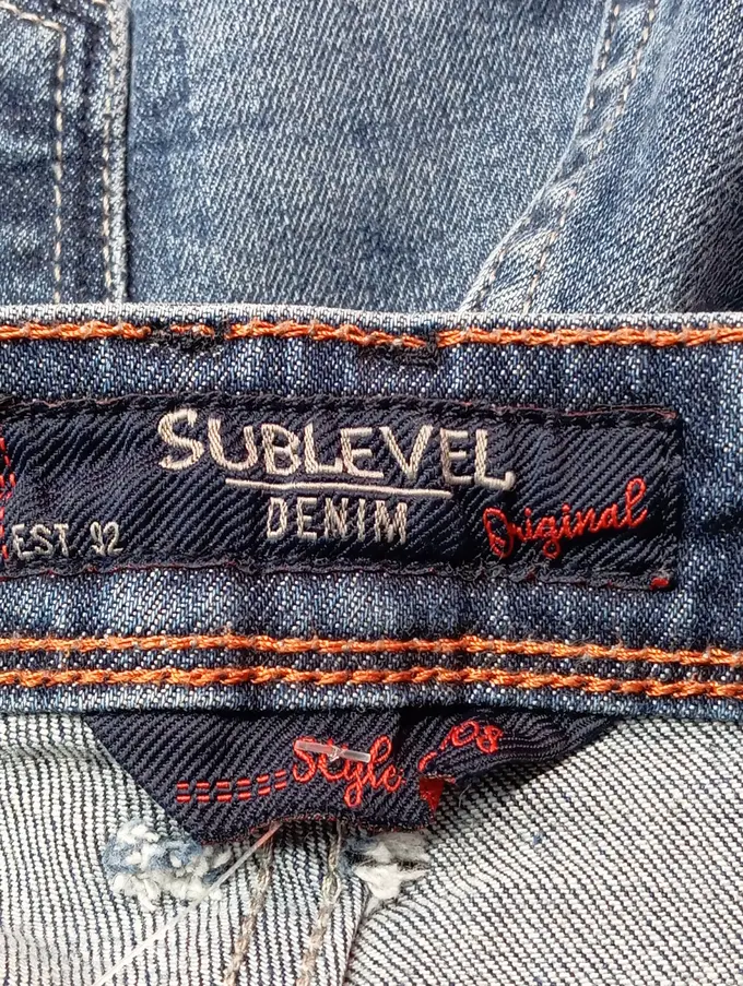 SUBLEVEL Jeans Shorts Bild 3