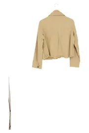 Vorschaubild 2 von Damen Leichte Jacke Gr. 38/M Casual Beige Baumwolle