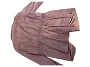 Vorschaubild 2 von Lederjacke Damen Gr. 38 Braun Casual Echtleder