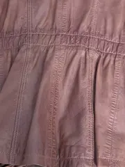 Vorschaubild 5 von Lederjacke Damen Gr. 38 Braun Casual Echtleder