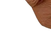 Vorschaubild 9 von Lederjacke Damen Gr. 38 Braun Casual Echtleder