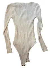 Vorschaubild 2 von Damen Body Langarm Rippstrick Weiß Gr. S NEU mit Etikett