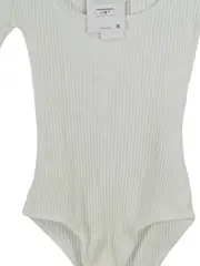 Vorschaubild 3 von Damen Body Langarm Rippstrick Weiß Gr. S NEU mit Etikett