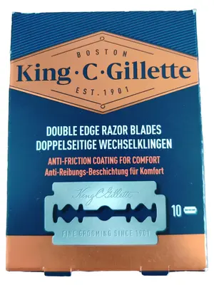 KING C. GILLETTE Ersatzklinge