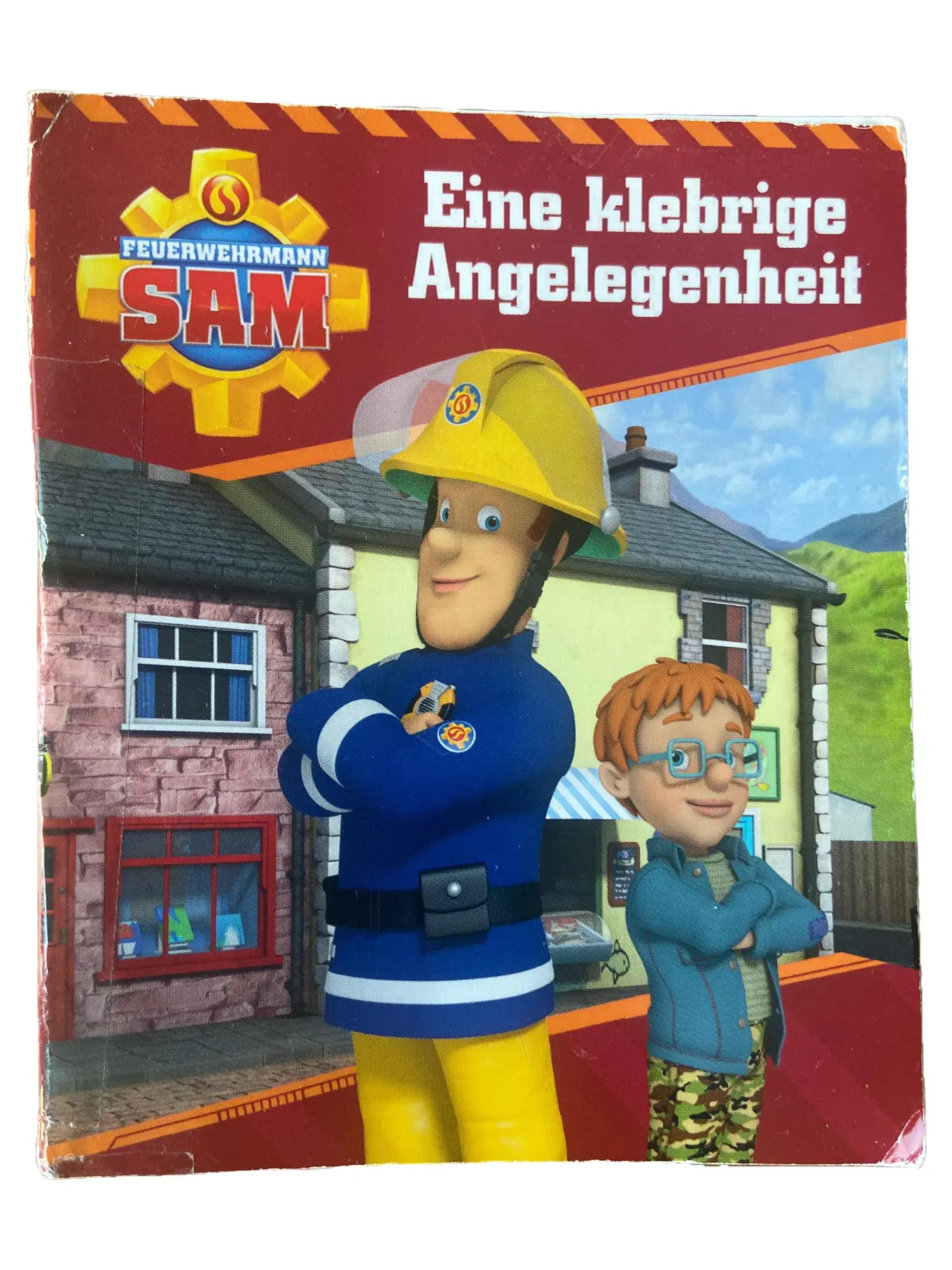Feuerwehrmann Sam Buch Kinderbuch Eine klebrige Angelegenheit