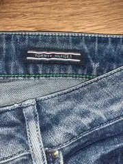 Vorschaubild 3 von Venice Skinny Jeans Damen W26/L32 Blau Destroyed Patches