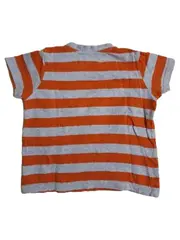 Vorschaubild 2 von Baby T-Shirt Gr. 80 Orange Grau Gestreift Käfer Motiv