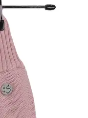 Vorschaubild 2 von Strickhose Mädchen Gr. 86 Rosa Baumwolle Sterne