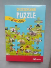Vorschaubild 3 von Deutschland Puzzle Zeit Leo Entdecke Deutschland 150 Teile Kinderpuzzle NEU