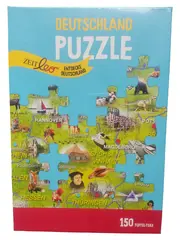 Vorschaubild 1 von Deutschland Puzzle Zeit Leo Entdecke Deutschland 150 Teile Kinderpuzzle NEU