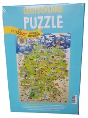 Vorschaubild 2 von Deutschland Puzzle Zeit Leo Entdecke Deutschland 150 Teile Kinderpuzzle NEU